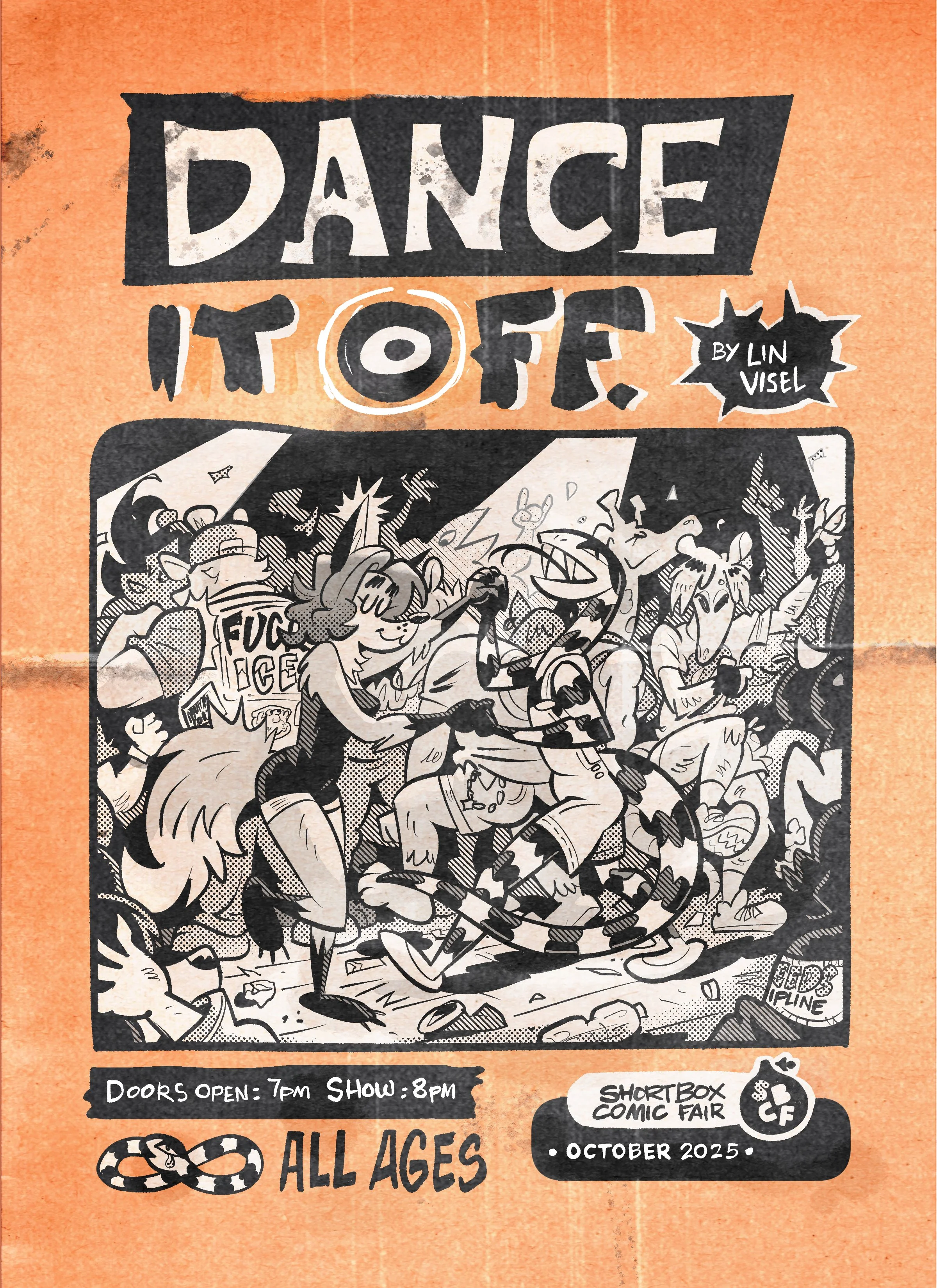 Ry Carpenter Has A Bad Day by Court Normandin — ShortBox Comics Fair